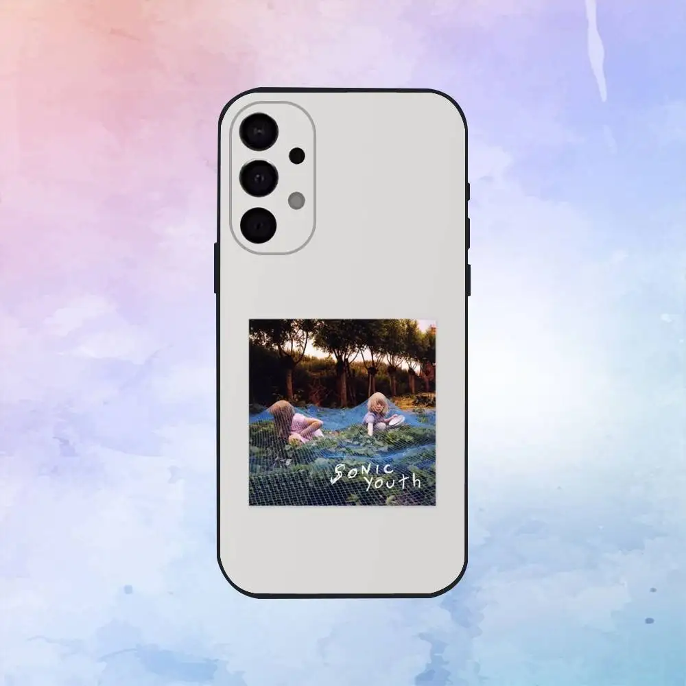 حافظة هاتف S-sonic Y-youth D-dirty B-bands لهاتف سامسونج S25، S24، S21، S22، S23، S30، Ultra، S20، Plus، Fe، Lite، Note، 10,9,5G غطاء أسود