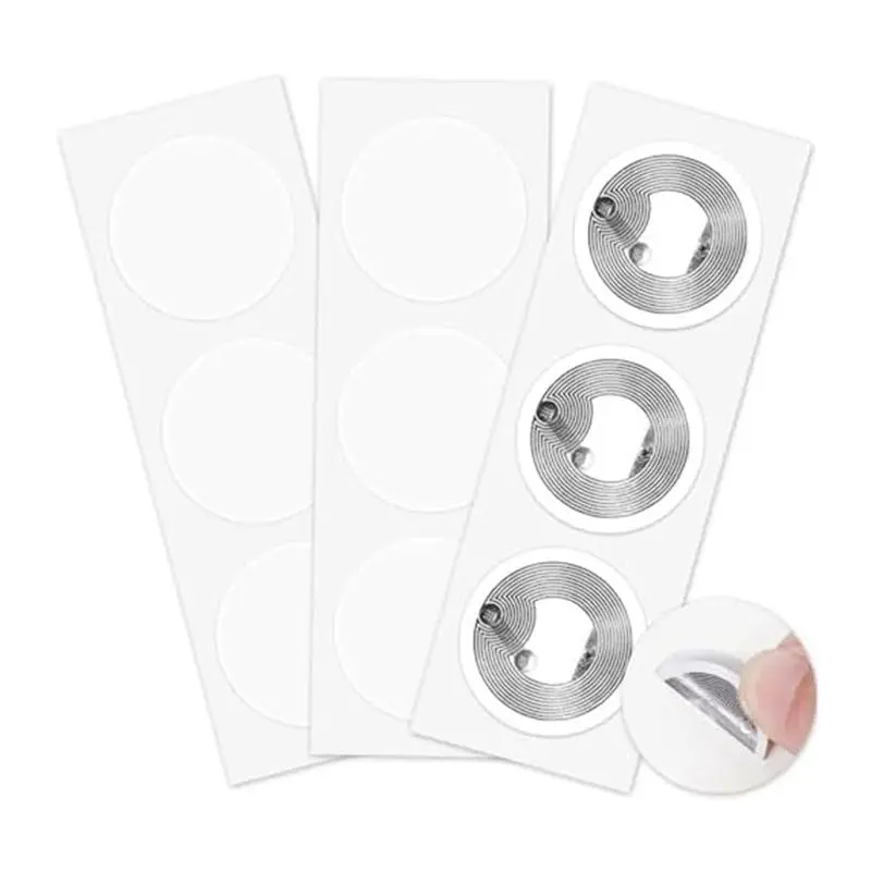 

60Pcs Stickers Tag Chip Rewritable Tag Compatible Enabled Mobile Devices