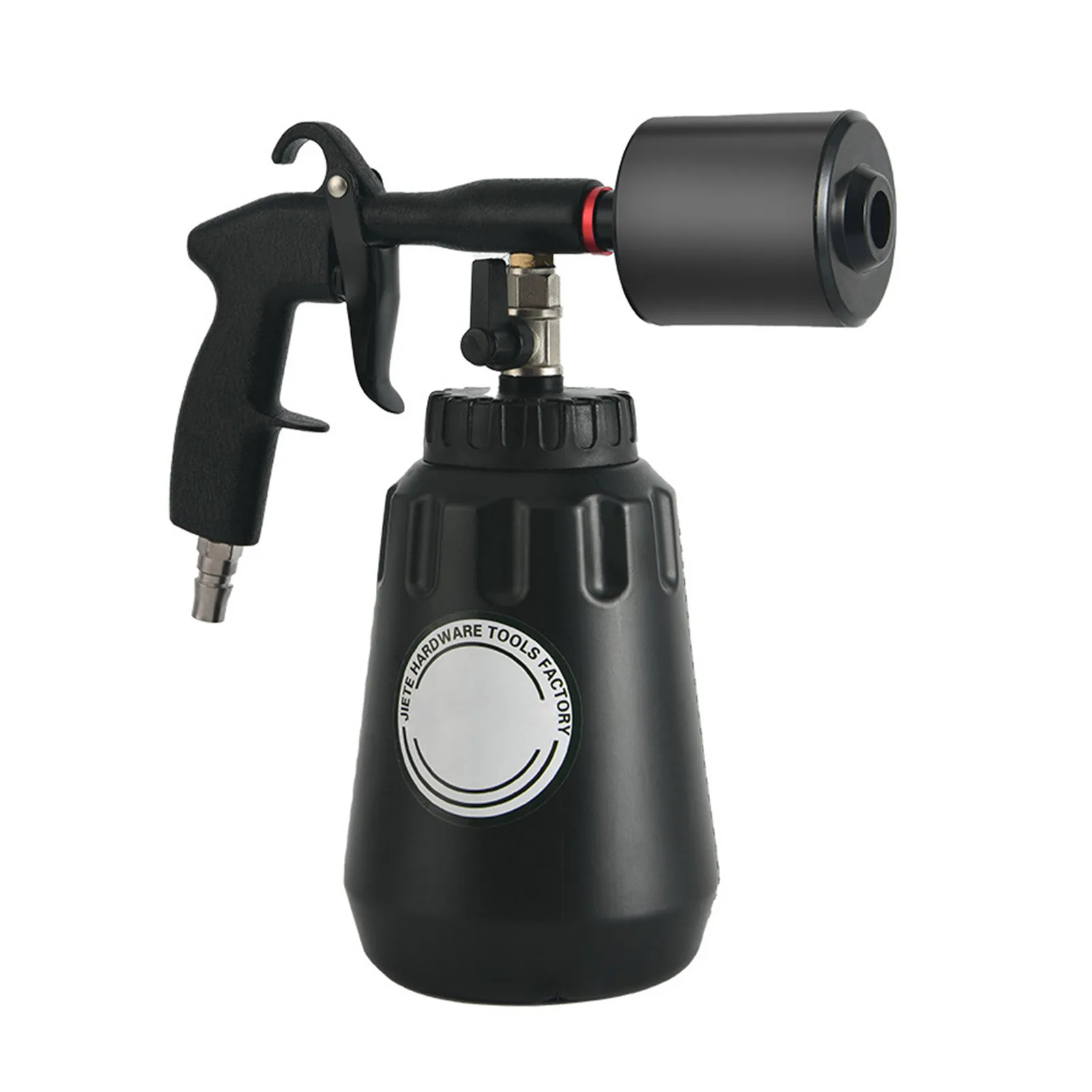 Foam Blaster High-Pressure Foam Wash Gun with 1000mL Bottle Handheld Car Interior Cleaning Tool for Seat Carpet Roof Dashboard