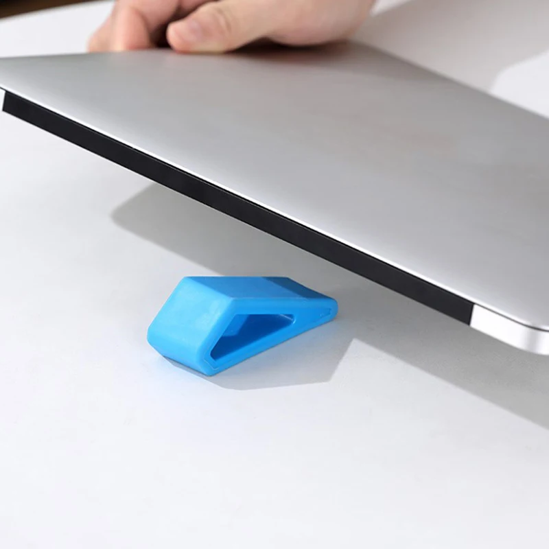 Portatile semplice supporto angolare per Laptop staffa di raffreddamento per Computer Desktop PC aumentato ripiano di raffreddamento Base Pad staffa fornitura per ufficio 1 pz