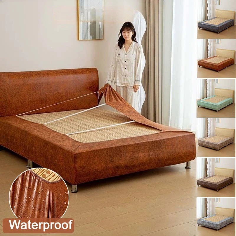 2026-new-bed-frame-protector-waterproof-anti-cat-scratch-furniture-edge-guard-coverremovable-washable-dust-ruffle-침대-둘레-보호-커버