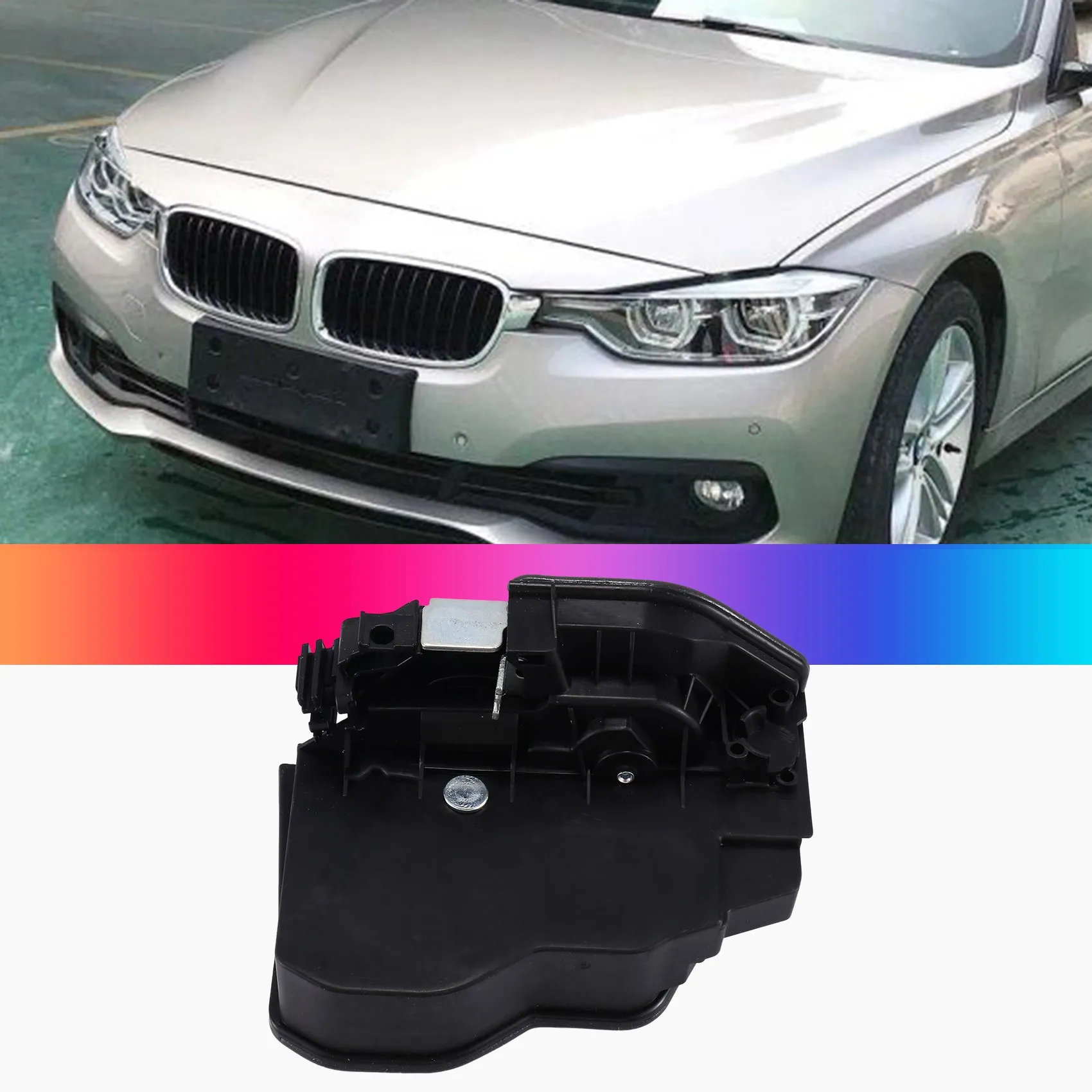 51227229460 Auto Rechts Achterdeur Slot Push Voor-Bmw 2005-2016 Versie