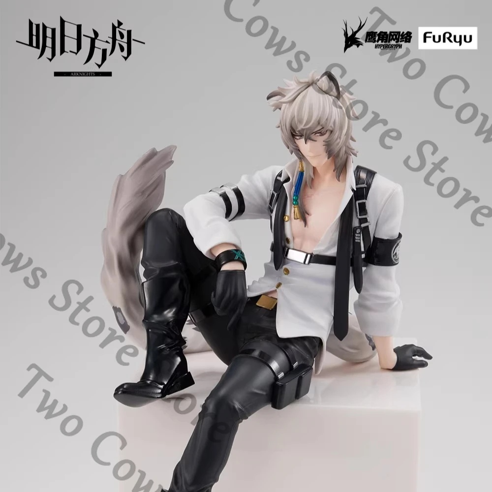 

Arknights SilverAsh 19cm Handmade Model Energy Connection Version Peripheral Products Desktop Ornament Surrounding Collections