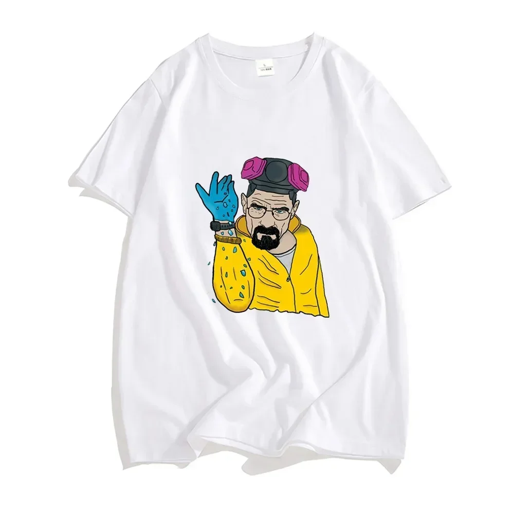 Meth Bae Breaking Bad Printing T-shirt Shirts Hip Hop Casual Women and Kids T Shirt Y2k Trendy Tees Unisex Short Sleeve Clothes