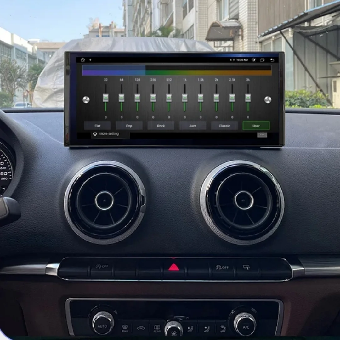 

12.3 Inch 1920*720 Qled Screen For AUDI A3 2014 - 2020 Android 14 Car Radio Multimedia Video Player Stereo GPS Wireless CarPlay