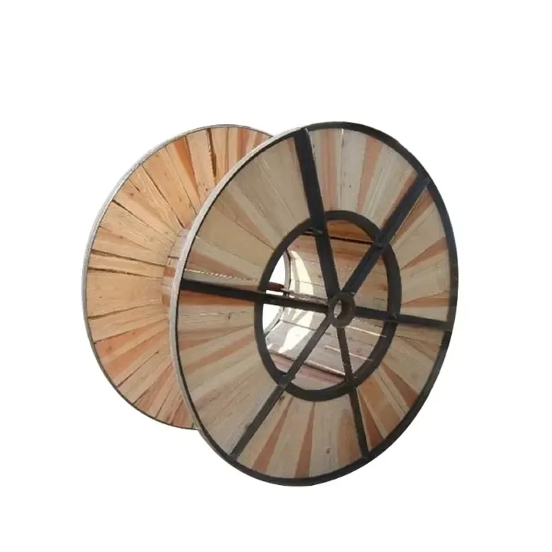 Large Wooden Cable Spools / Cable Drum/Cable Reel Wire and Cable Making Machine Spool Punching Bobbin