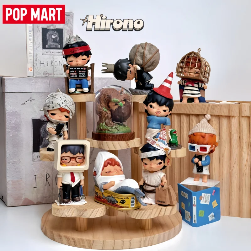 

In Stock Original POP MART Hirono Tamed Wildgrass Series Blind Box PVC Figure Collection Models Desktop Ornament Dolls Gifts