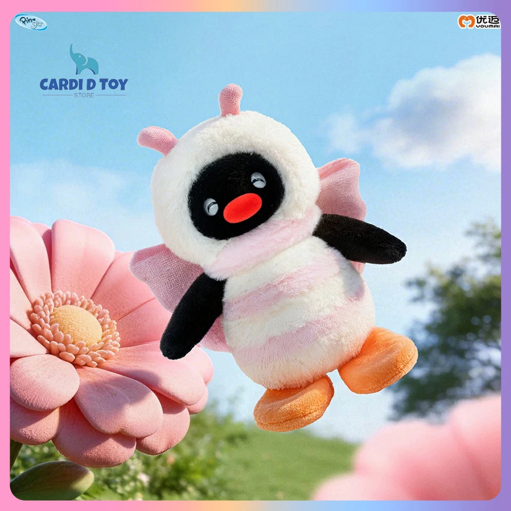 

New Genuine Pingu Blind Box Pingu Cute Merchandise Keychain Collectible Figure Gift Trendy Play Bug Friends Series Mystery Box