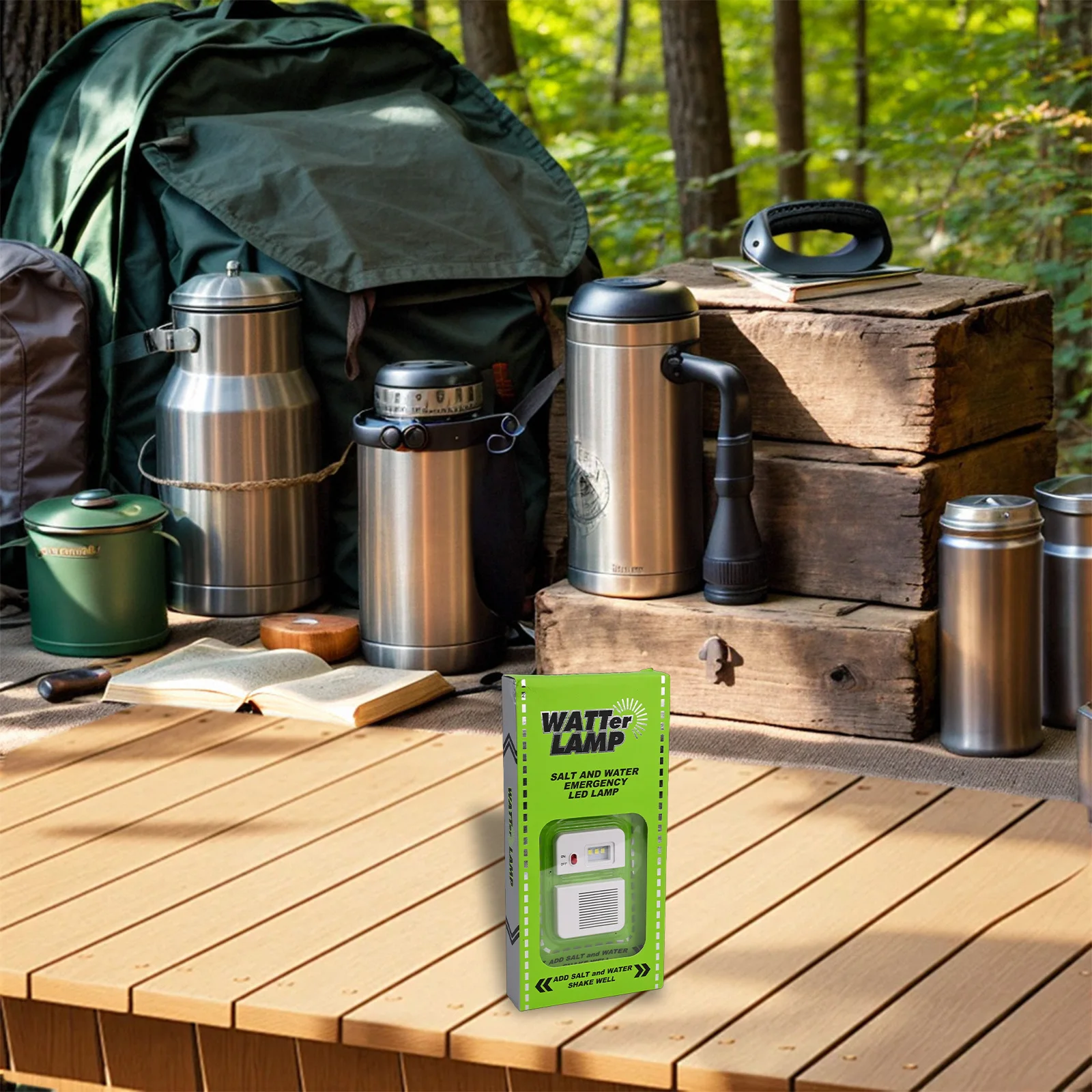 

Светодиодная лампа. Лампа с соленой водой, экологическая домашняя лампа, длительное освещение, без батареи, без загрязнения, 140 часов, совершенно новая