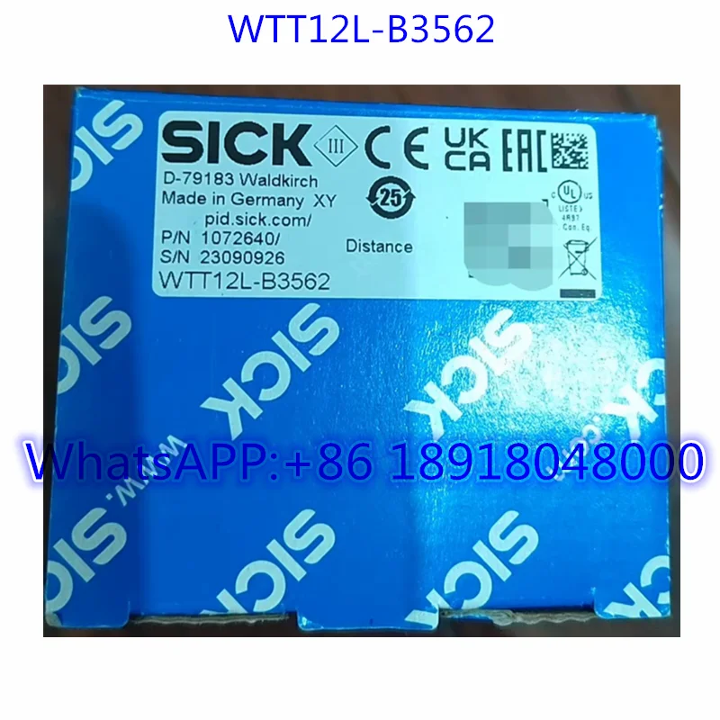 

Brand New WTT12L-B3562 sensor 1072640 module Fast Shipping