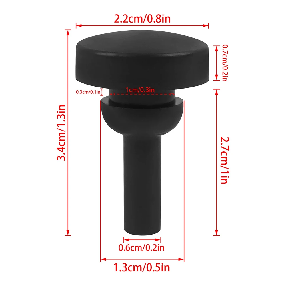Black Kickstand Pad Cost-effective Motorcycle Stand Upgrade Accessory Pad Motorcycle Accessories Suitable For Motorcycles