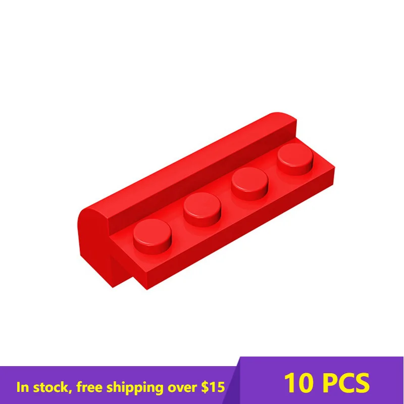 

10PCS MOC Bricks Assembles Particles 6081 4x2x11/3 For Building Blocks Parts DIY Educational High-Tech Parts Toys