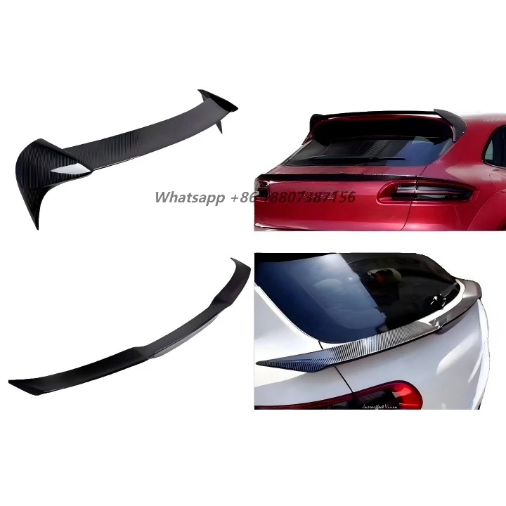

Harman-style Carbon Fiber Rear Spoiler (Top/Middle Wing) Macan 2015-2017 Retrofit/Upgrade Easy Installation New 1 Year