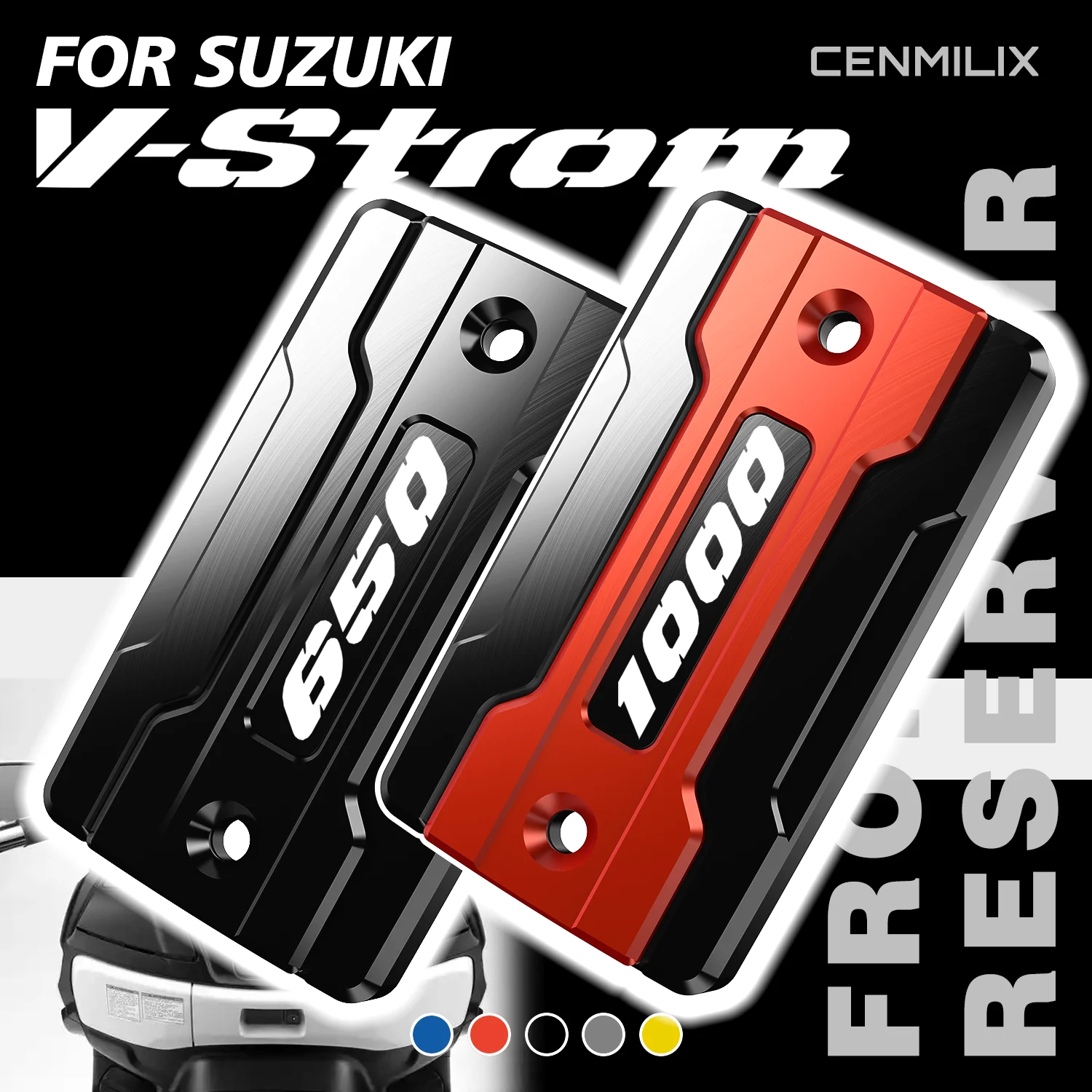 

Для SUZUKI VSTROM 650 250 V-strom 1000/XT 1050/XT DL650 dl1000 250dl аксессуары передняя тормозная жидкость бак маслозаливной горловины протектор