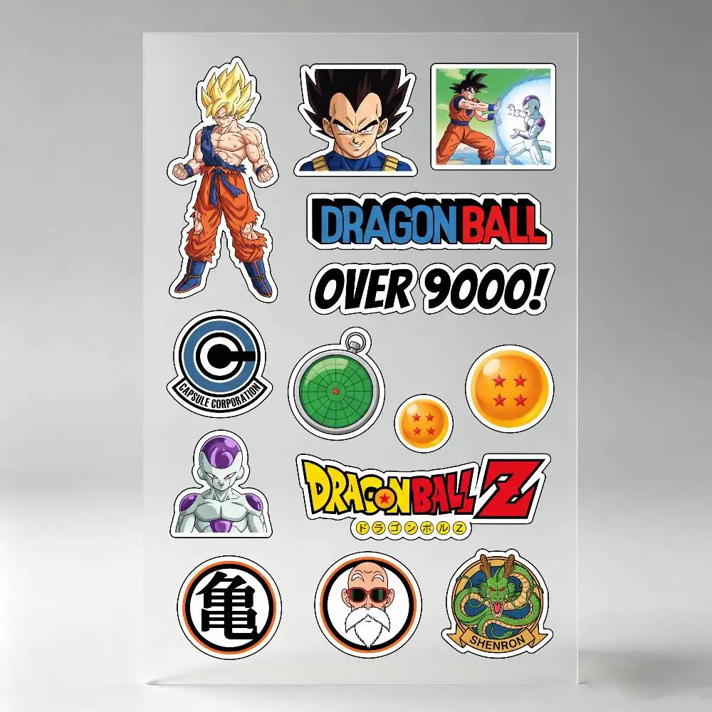 Dragon Ball Anime Stickers Auto Body Bumper Windows Motorcycle Laptop Walls Vinyl Decal Car Tuning Accessories