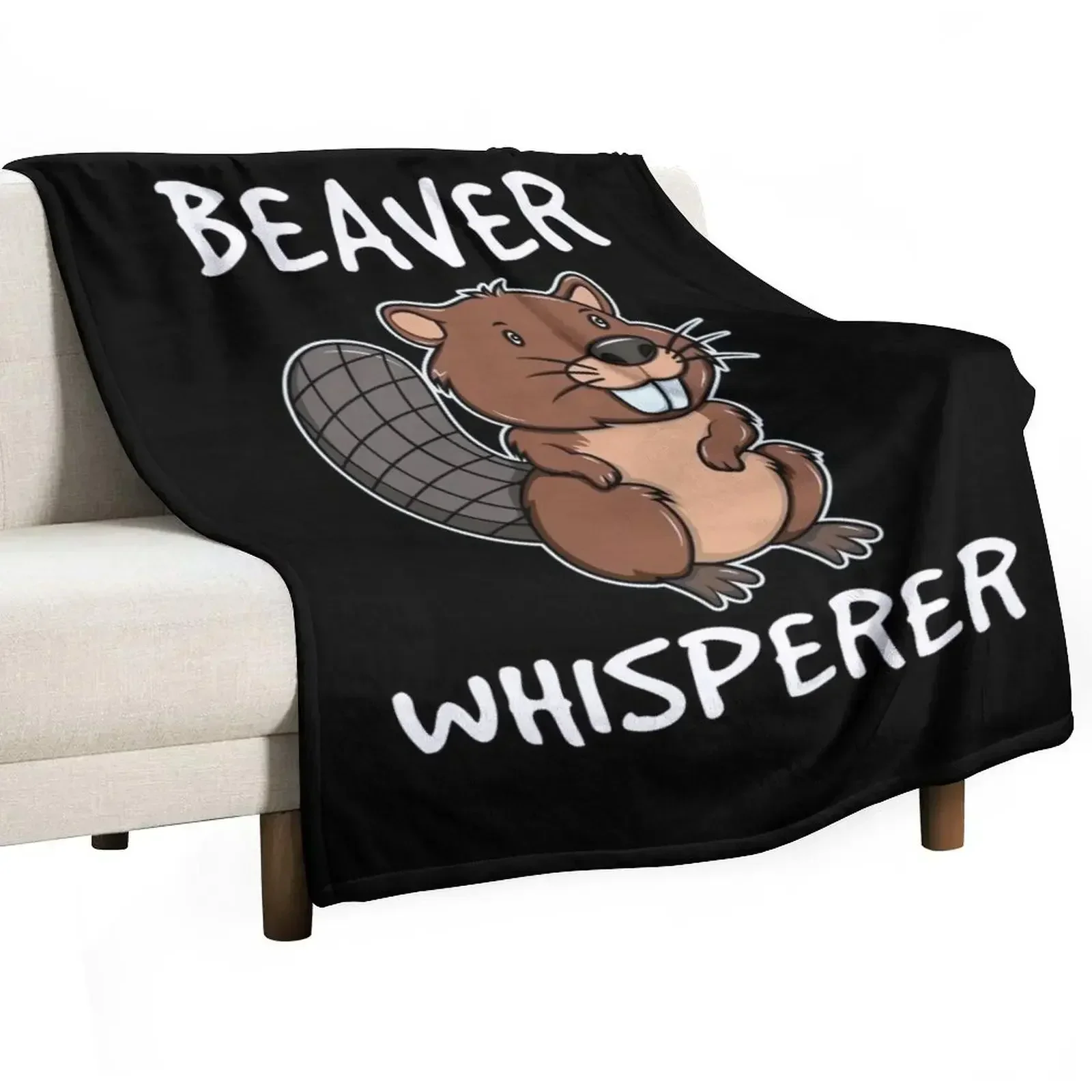 

Beaver Life Great Design For A Nature Lover Who Plans The Ne print Throw Blanket Designers Luxury Brand Blankets