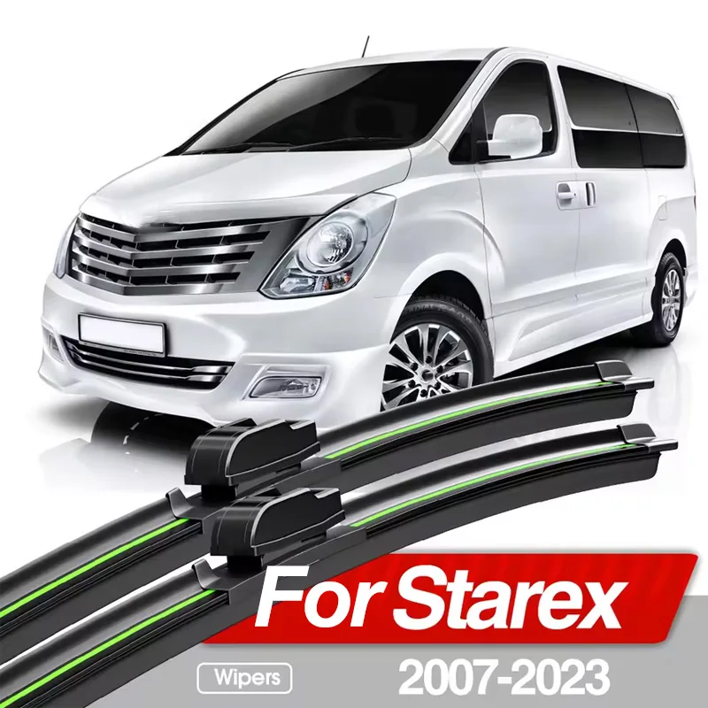 For Hyundai Starex H1 2007-2023 Front Windshield Wiper Blades 2pcs Windscreen Window Accessories 2010 2014 2015 2018 2019