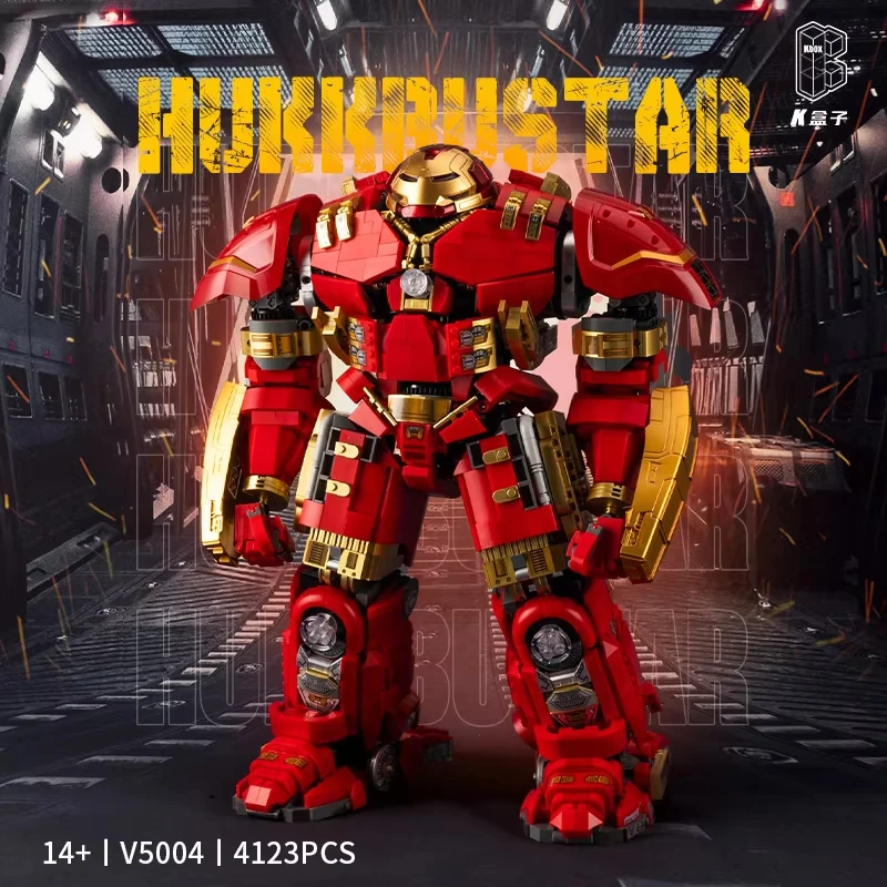 Mecha Robot 4123PCS Plastic Model High-Tech Splicing Building Block Toy Suitable for Exquisite Holiday Gifts for Teenagers