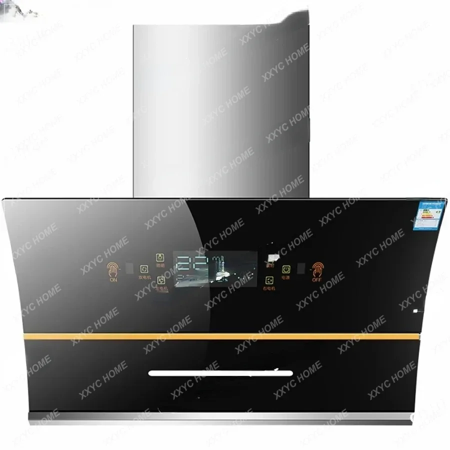 Built-in Automatic Cleaning Dual Motor Hotte Aspirante Cuisine 750mm Range Hood for Kitchen Extractor Hood Side Suction