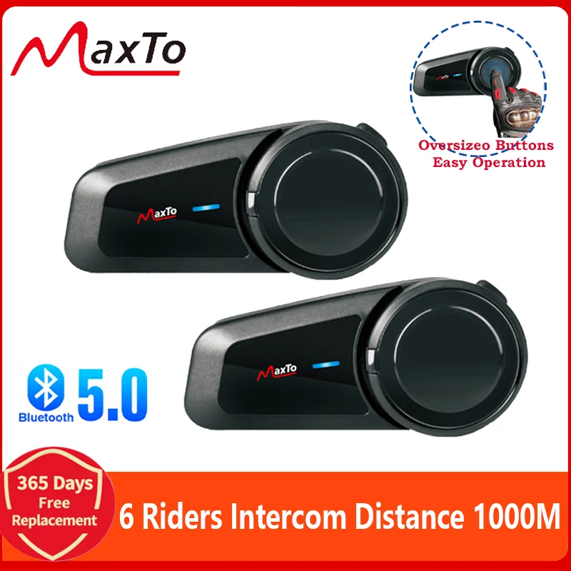 Maxto M2: La Soluzione Perfetta per gli Appassionati di Moto con Intercom Bluetooth