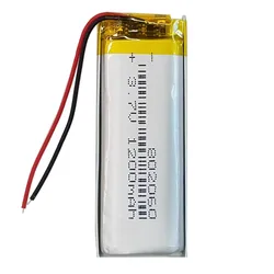 U791866PG 802060 901860 3.7V 1200mAh Li-Polymer Rechargeable Battery For MP3 MP4 GPS DVD Video Game PAD E-books Tablet PC Laptop