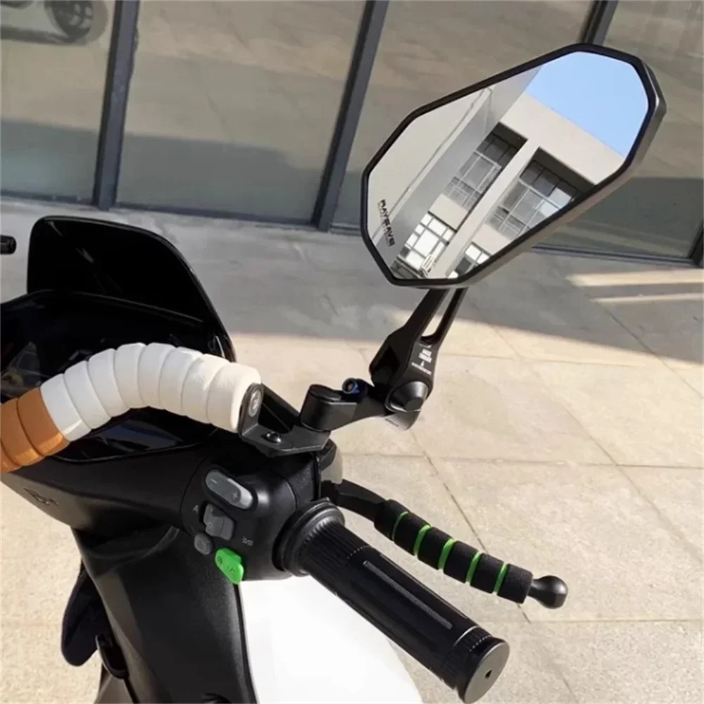 For ZEEHO AE8 AE6 AE4 AE2 electric motorcycle AOS9 rearview mirror fashionable reflective mirror reverse mirror