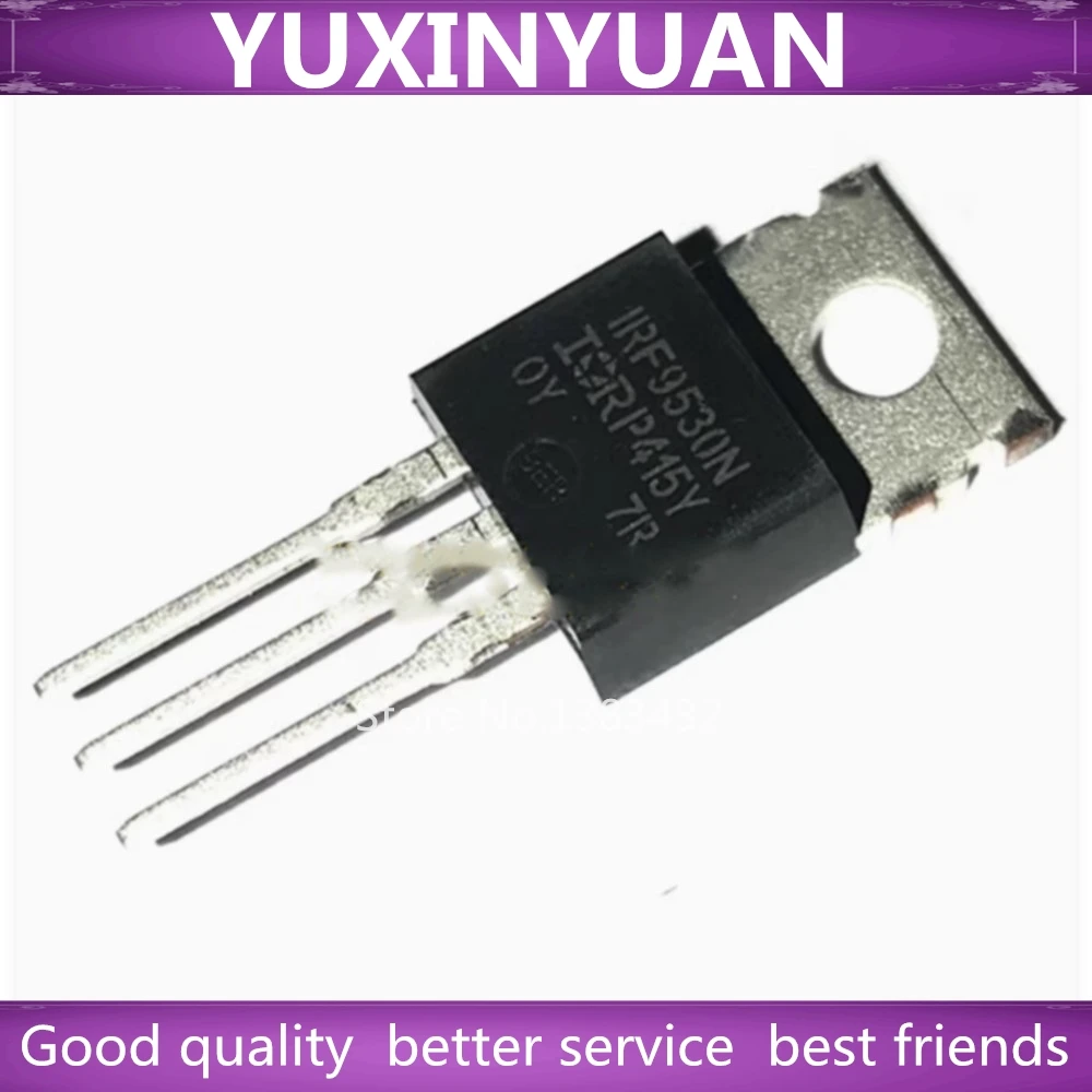 50pcs/lot IRF9530NPBF IRF9530 9530 100V 14A TO-220 Transistors freeshipping
