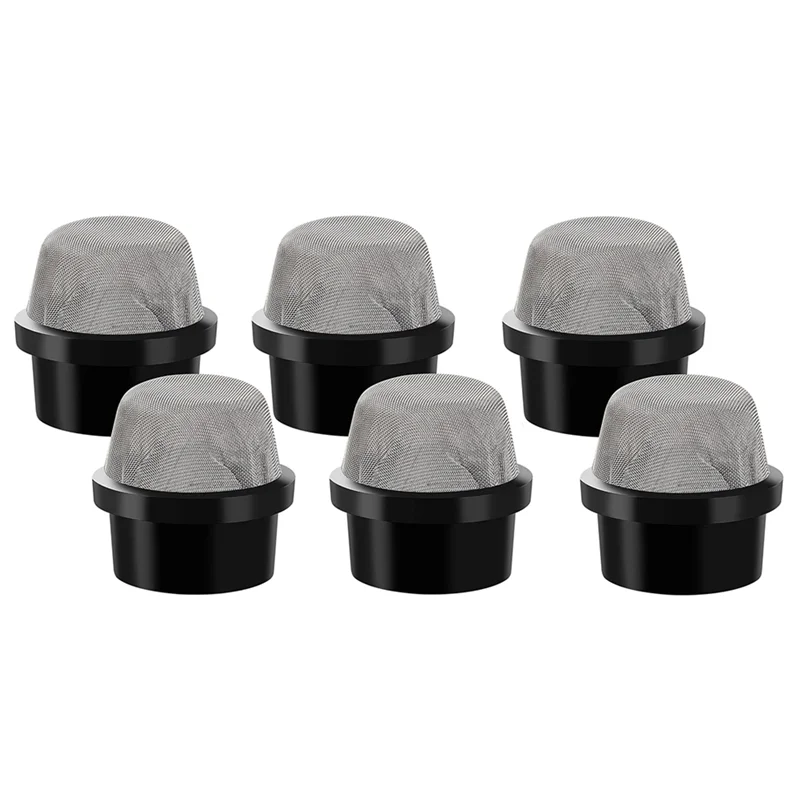 ดี-6 ชิ้น 190106 Z Air Bleeder Screen Cap สแตนเลสสตีลกรองหน้าจออะไหล่-Air Valve Strainer Cap