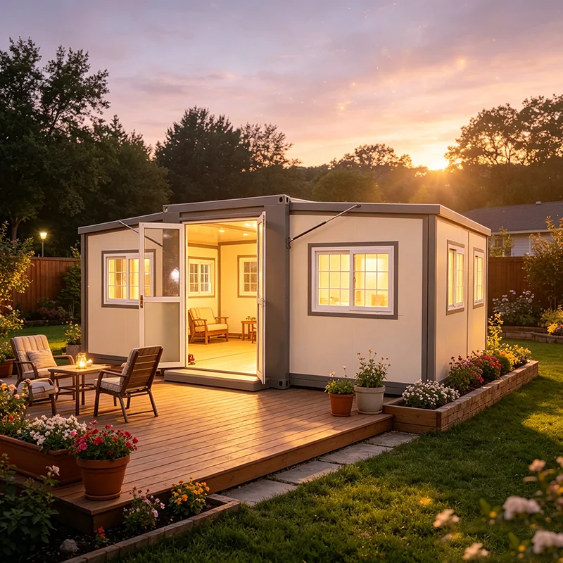 Insulated Shipping Container Home With Full Kitchen And Bathroom For Off Grid