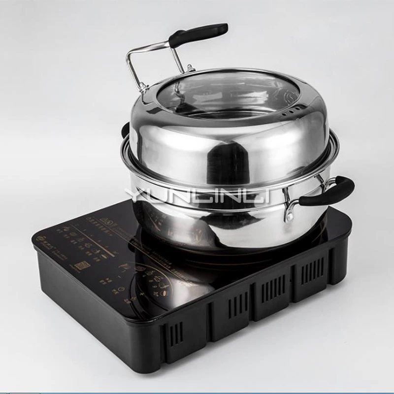 

Health Steaming Pot Hot Pot Steaming Machine Seafood Steamer Cooking Pot
