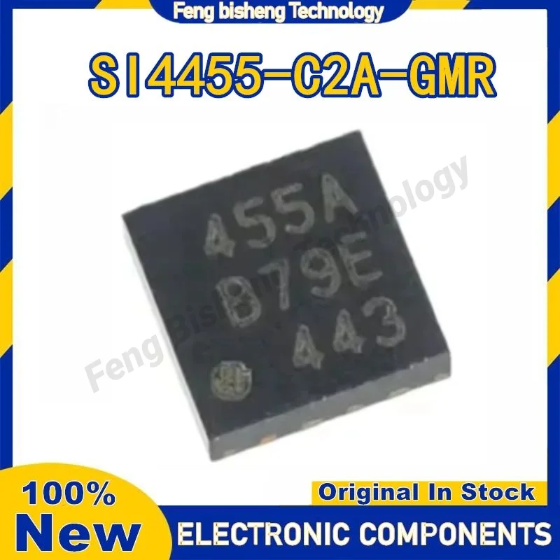 

SI4455-C2A-GMR SI4455-C2A SI4455 SI445 455A IC RF TXRX VFQFN-20 100% New Original in stock