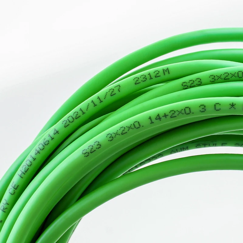 Compatível com linha de conexão do codificador de sinal servo Beifu ZK4530 - 0010 - 0150-PUR a pele externa é resistente a óleo e ao desgaste