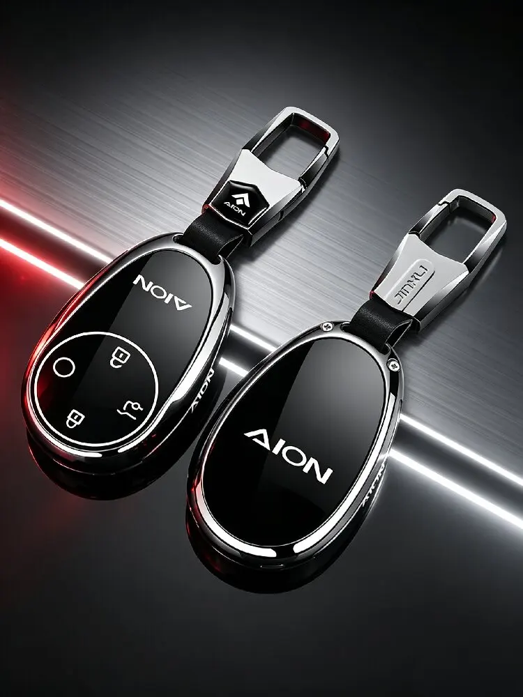 Schutzhülle für Autoschlüssel, passend für AION V UT, AION Y Plus, I60, N60, aus Zinklegierung, vollständige Abdeckung, kratzfest, stoßfest, Autozubehör. – Detail 6