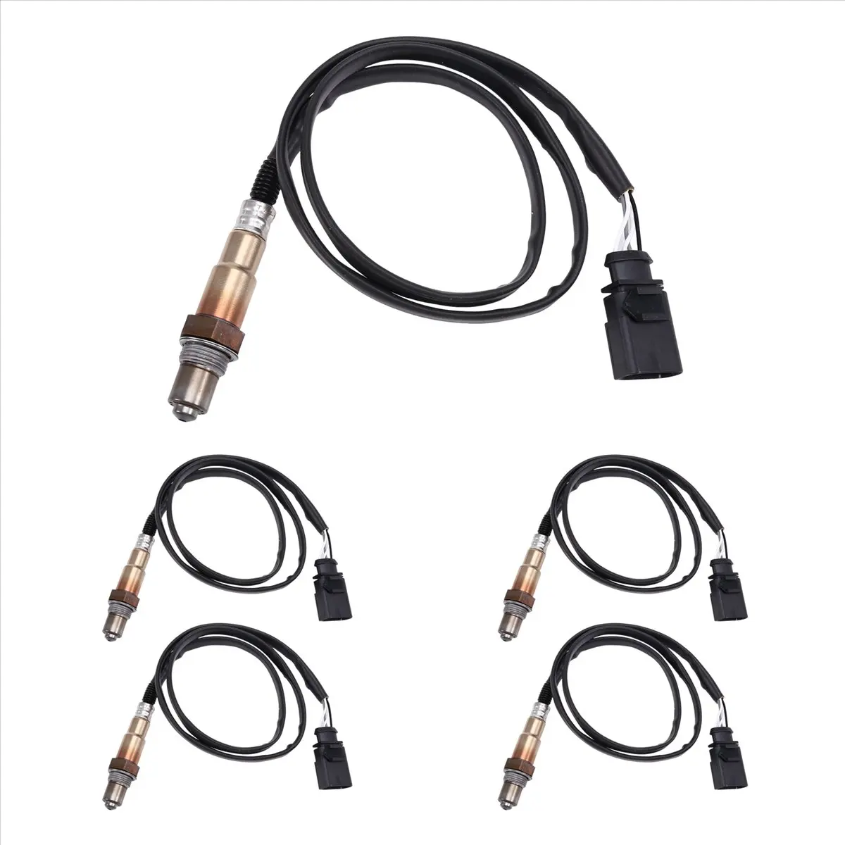 Super Sale 5pcs Oxygen Sensor Lambda Sensor AIR FUEL RATIO O2 SENSOR for AUDI VOLKSWAGEN 234-4833 06F906262AE 022906262CB