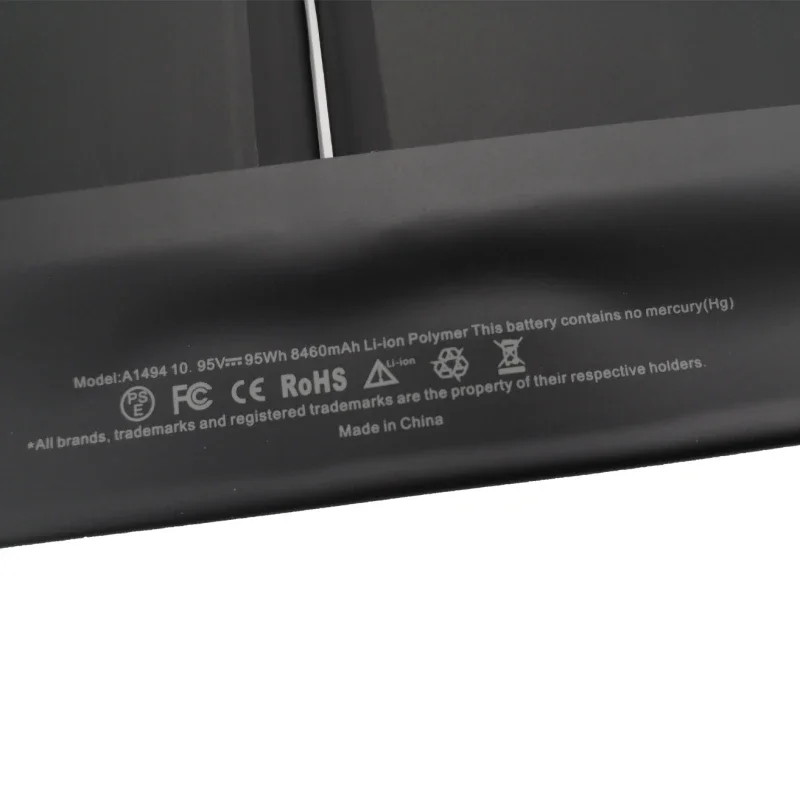 Nieuwe A1494 batterij voor Apple Macbook Pro Retina 15 ''A1398 eind 2013 jaar 2014 jaar ME293