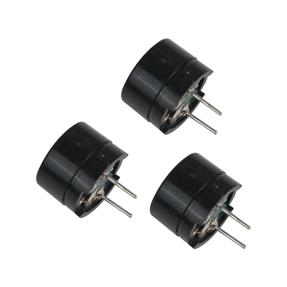 10pcs 12085 Passive Buzzer 3V 5V 9V 12V in Common Use Mini Piezo Buzzers Kit 12MMx8.5MM 42R Resistance , for Arduino