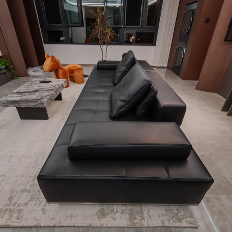 Sectional Luxury Living Room Sofas Room Decor Lazy Leather Living Room Sofas Floor Couch Sillon Cama Lounge Suite Furniture