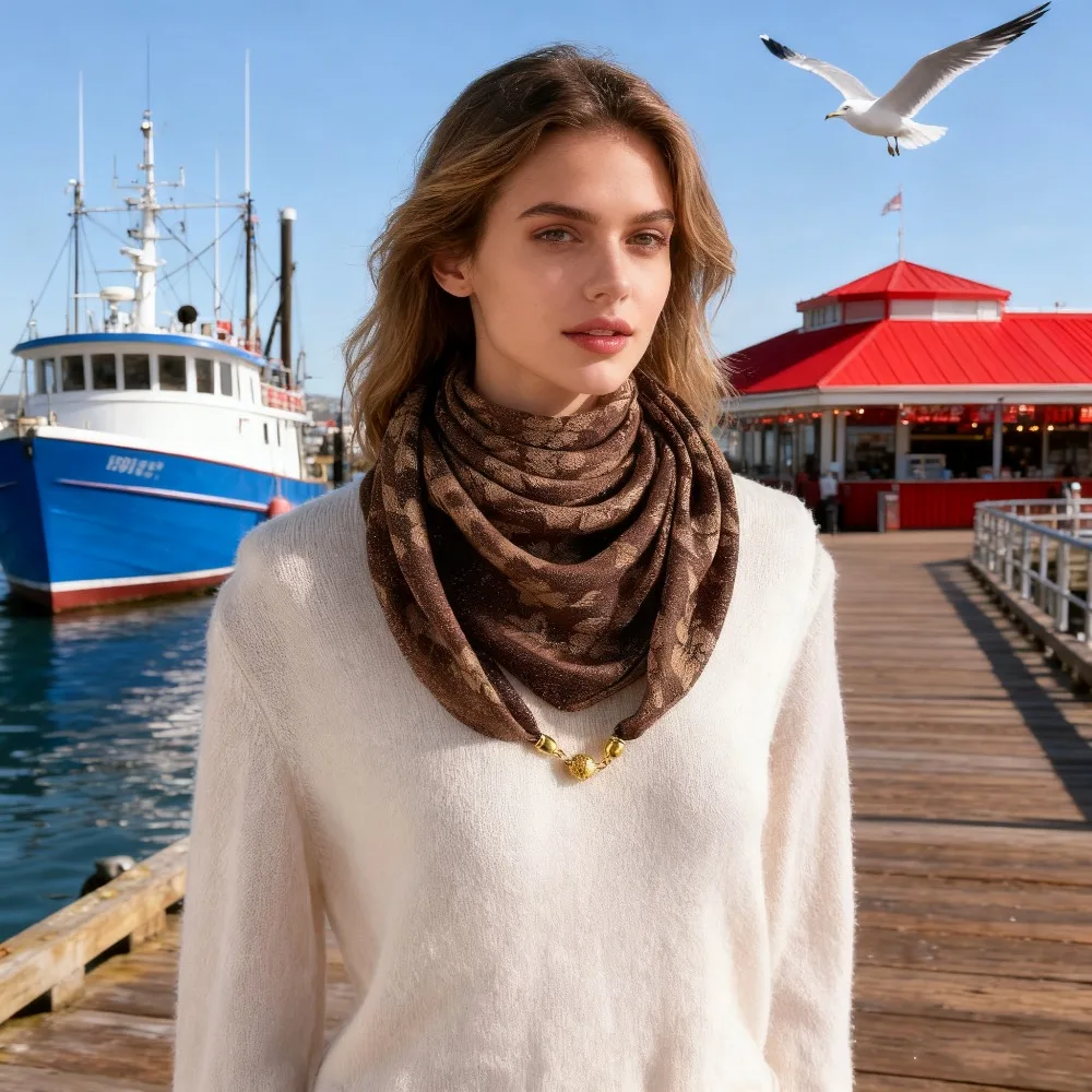 Square Scarf 70Cm N… - image