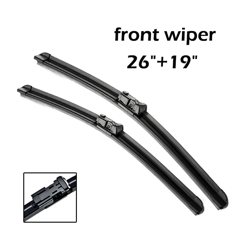 Wiper Front & Rear Wiper Blades Set For Ford Mondeo 2007 08 09 10 11 12-2014 Windshield Windscreen Front Rear Window 26