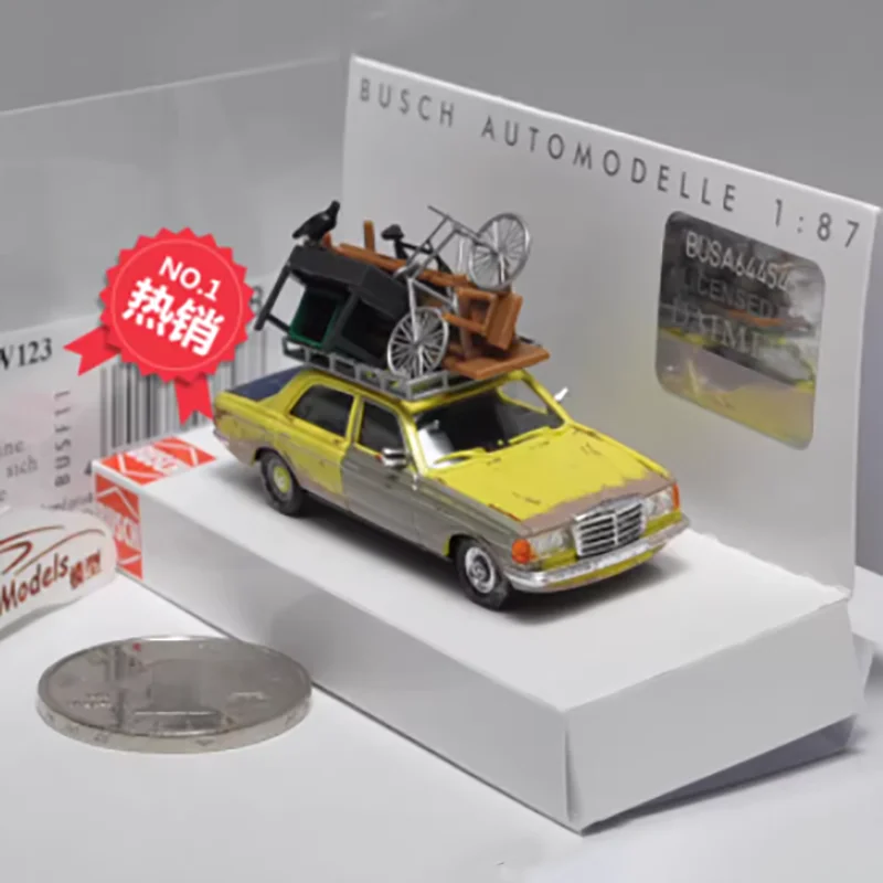 BUSCH 1:87 Scale E-Class W123 Plastic Model Adult Classic