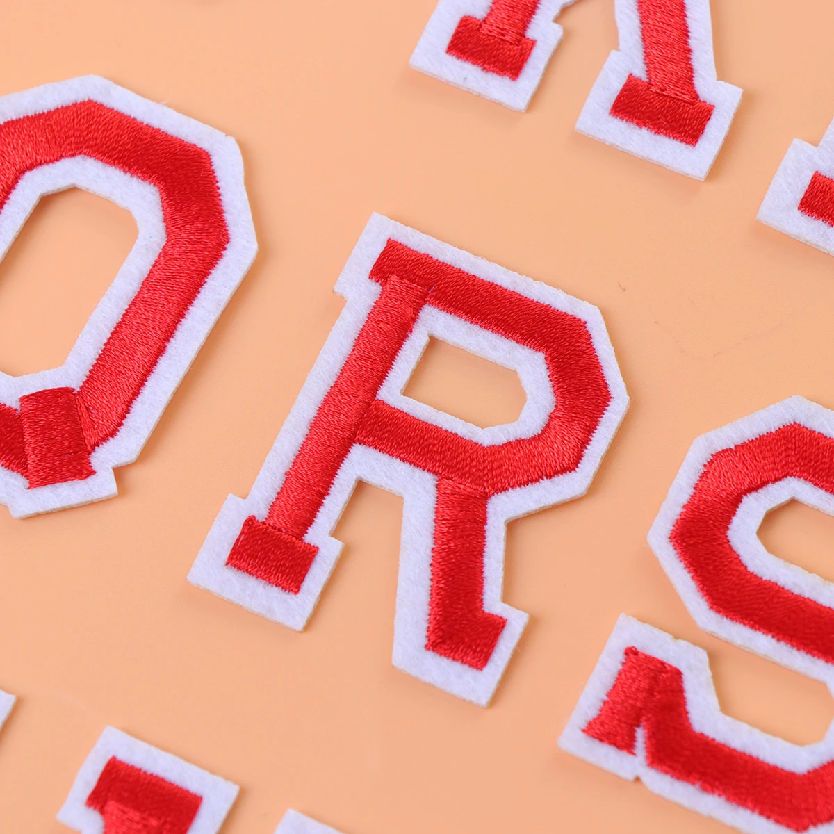 

52 Pcs Letter Patch Embroidery A-Z Stickers 26 English Cloth Applique Sew on Patches Clothes Bags Phone Case Black White