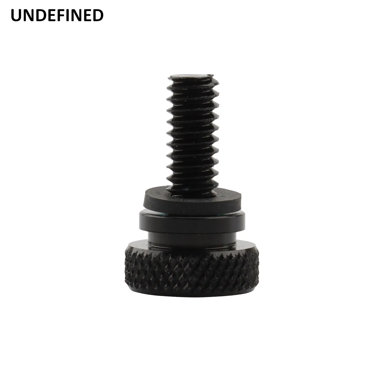 Black Chrome Motorcycle Seat Bolt Tab Rear Screw For Harley  Touring Road King Softail Dyna Sportster FXDB Fat Street - view 4