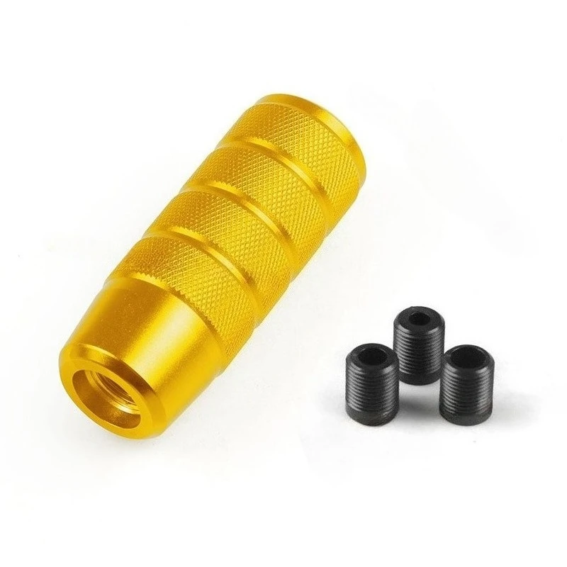 9,5 cm Universal rutschfeste Schaltgetriebe aus Aluminiumlegierung, gerändelter Schalthebelknopf, gebrannter blauer Schaltknauf – Detail 6