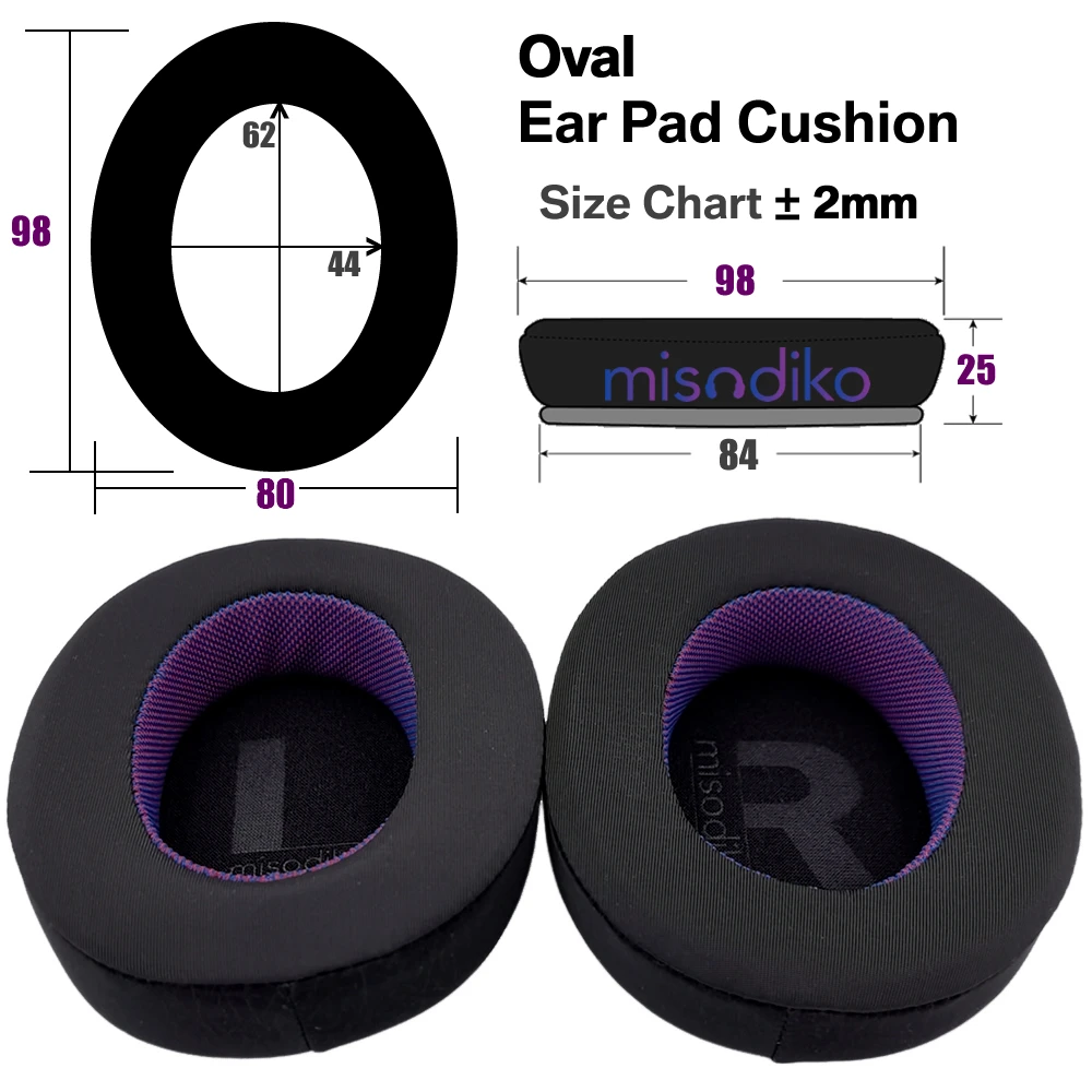 misodiko Upgraded Ear Pads Cushions Replacement for Skullcandy Venue, Hesh 3, Crusher Wireless / EVO / ANC Headphones