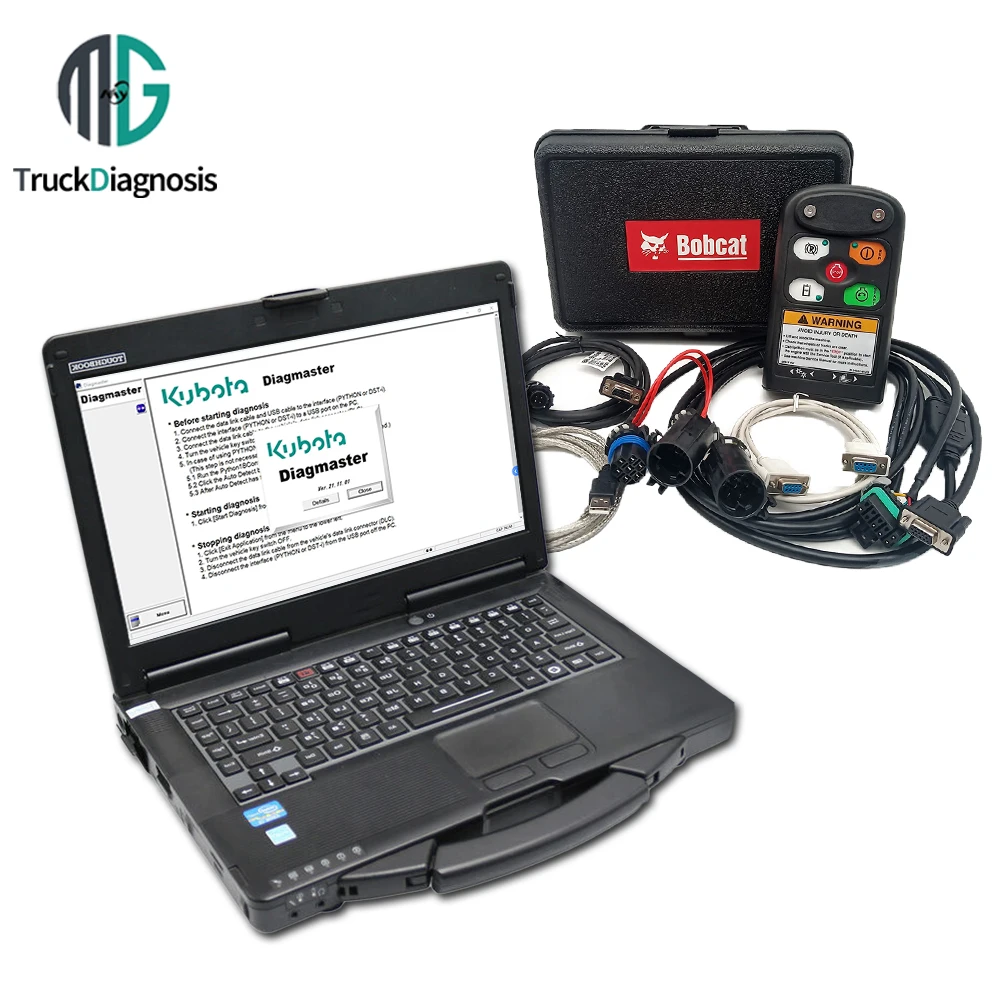 

For BOBCAT Diagnostic Tool Service Analyzer Wood Skid Steer Loader Bobcat Truck Excavator (RST) harness Remote Start Tool