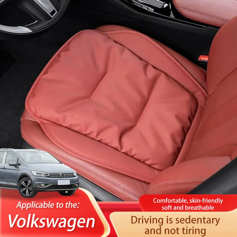 

Car Seat Cushion Luxury Leather Support Pad High Rebound Sponge Seat Cover For Volkswagen Touran