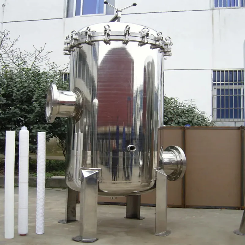 Filtro dell'acqua centrale della macchina del filtro dell'acqua di pioggia dell'osmosi commerciale a 3 core da 10 pollici