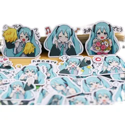 40PCS Cartoon anime girl Stickers Crafts And Scrapbooking stickers book Student label Decorative sticker DIY Stationery