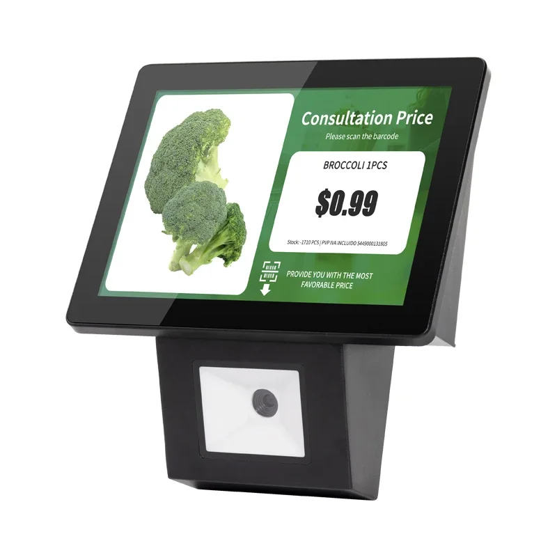 High Quality Price Checker Price Checker Android 8 inch Price Check Machine with Newland Scanner