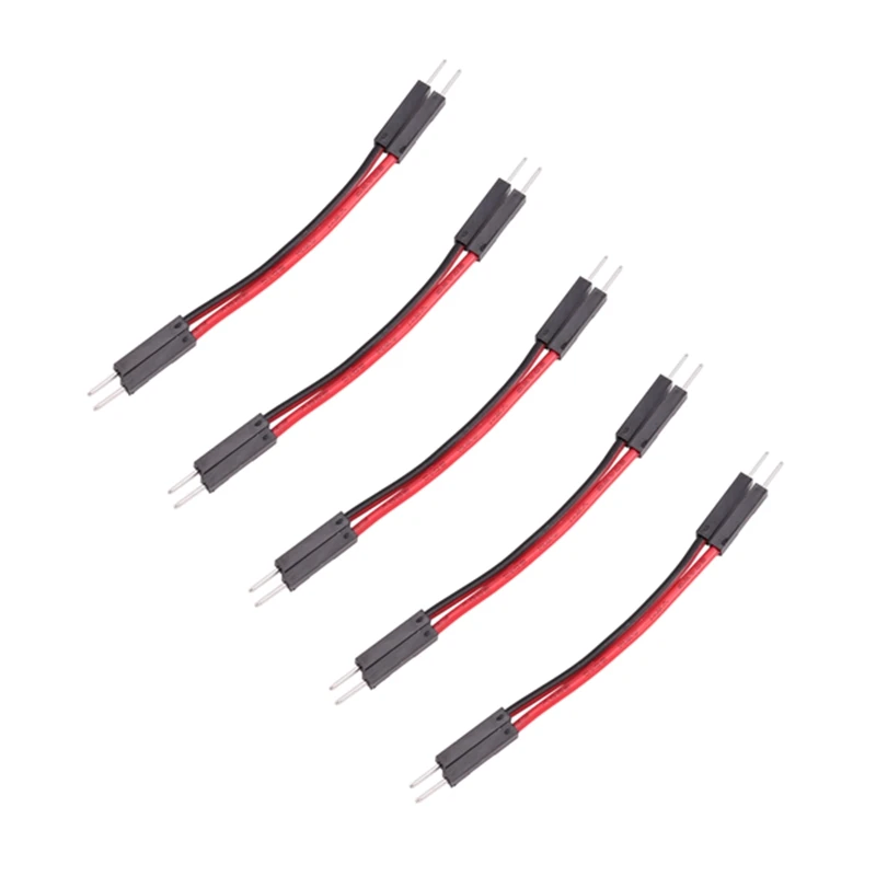 5Pairs 2.54Mm 2Pin Connector Plug Cable For RC ESC LIPO Battery Helicopter DIY FPV Drone Quadcopter